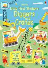 Little First Stickers Diggers and Cranes