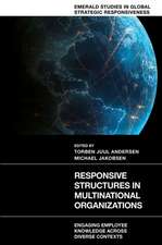 Responsive Structures in Multinational Organizations