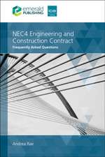 Rae, A: NEC4 Engineering and Construction Contract