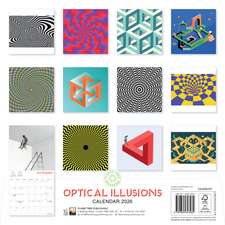 Optical Illusions Wall Calendar 2026 (Art Calendar)