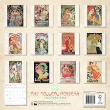 Art Nouveau Posters Wall Calendar 2026 (Art Calendar)