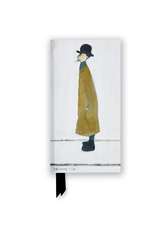 L.S. Lowry: Gentleman Looking at Something (Foiled Slimline Journal)