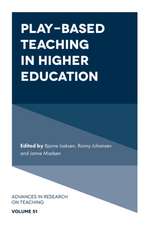 Play-based Teaching in Higher Education