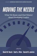 Moving the Needle