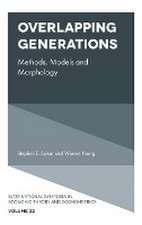 Overlapping Generations – Methods, Models and Morphology