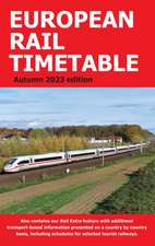 European Rail Timetable Autumn 2023