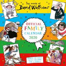 World Of Walliams 2020 Family Organiser Calendar - Official Square Wall Format Calendar