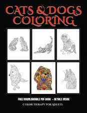 Color Therapy for Adults (Cats and Dogs)