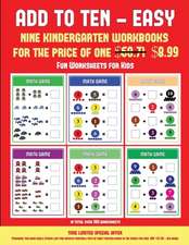 Fun Worksheets for Kids (Add to Ten - Easy)