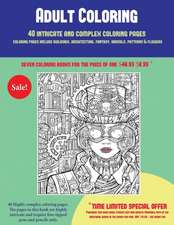 Adult Coloring (40 Complex and Intricate Coloring Pages)