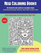 New Coloring Books (40 Complex and Intricate Coloring Pages)