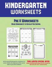 Pre K Worksheets