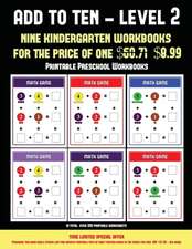 Printable Preschool Workbooks (Add to Ten - Level 2)