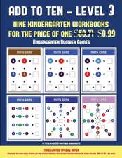 Kindergarten Number Games (Add to Ten - Level 3)