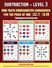 Kindergarten Subtraction (Kindergarten Subtraction/Taking Away Level 3)