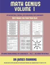 Best Books for Four Year Olds (Math Genius Vol 1)