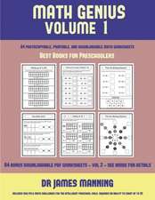 Best Books for Preschoolers (Math Genius Vol 1)