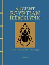 Ancient Egyptian Hieroglyphs Illustrated