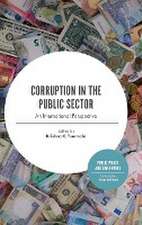 Corruption in the Public Sector – An lnternational Perspective