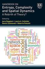 Handbook on Entropy, Complexity and Spatial Dynamics – A Rebirth of Theory?