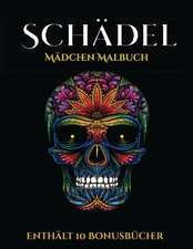Mädchen Malbuch (Schädel)