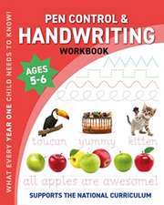 Pen Control & Handwriting Workbook