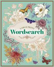 Saunders, E: Large Print Wordsearch