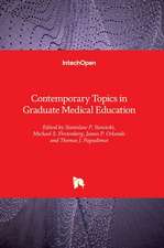 Contemporary Topics in Graduate Medical Education