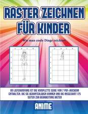 Wie man coole Dinge zeichnet (Raster zeichnen für Kinder - Anime)