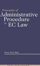 Principles of Administrative Procedure in EC Law