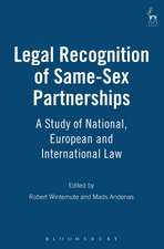 Legal Recognition of Same-Sex Partnerships: A Study of National, European and International Law