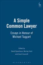 A Simple Common Lawyer: Essays in Honour of Michael Taggart