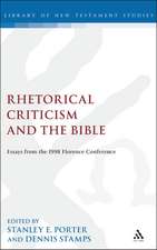 Rhetorical Criticism and the Bible