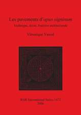 Les pavements d'opus signinum