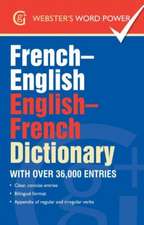 French-English, English-French Dictionary