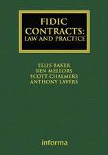 FIDIC Contracts: Law and Practice