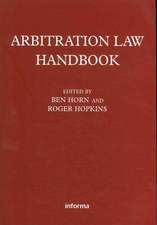 Arbitration Law Handbook