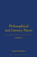 Philosophical And Literary Pieces