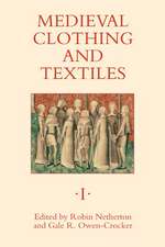 Medieval Clothing and Textiles 1