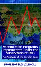 Stabilization Programs Implemented Under the Supervision of IMF