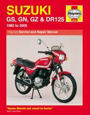 Suzuki GS, GN, GZ & DR125 Singles (82 – 05) Haynes Repair Manual