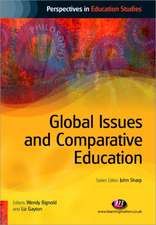 Global Issues and Comparative Education