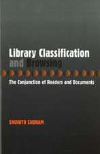 Library Classification and Browsing – The Conjunction of Readers and Documents