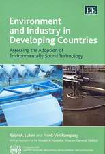 Environment and Industry in Developing Countries – Assessing the Adoption of Environmentally Sound Technology