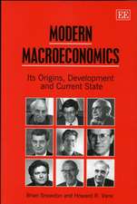 Modern Macroeconomics – Its Origins, Development and Current State