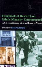 Handbook of Research on Ethnic Minority Entrepre – A Co–evolutionary View on Resource Management