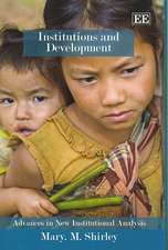 Institutions and Development