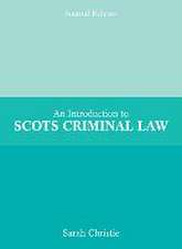 An Introduction to Scots Criminal Law