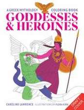 Goddesses and Heroines: A Greek mythology coloring book