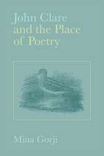 John Clare and the Place of Poetry